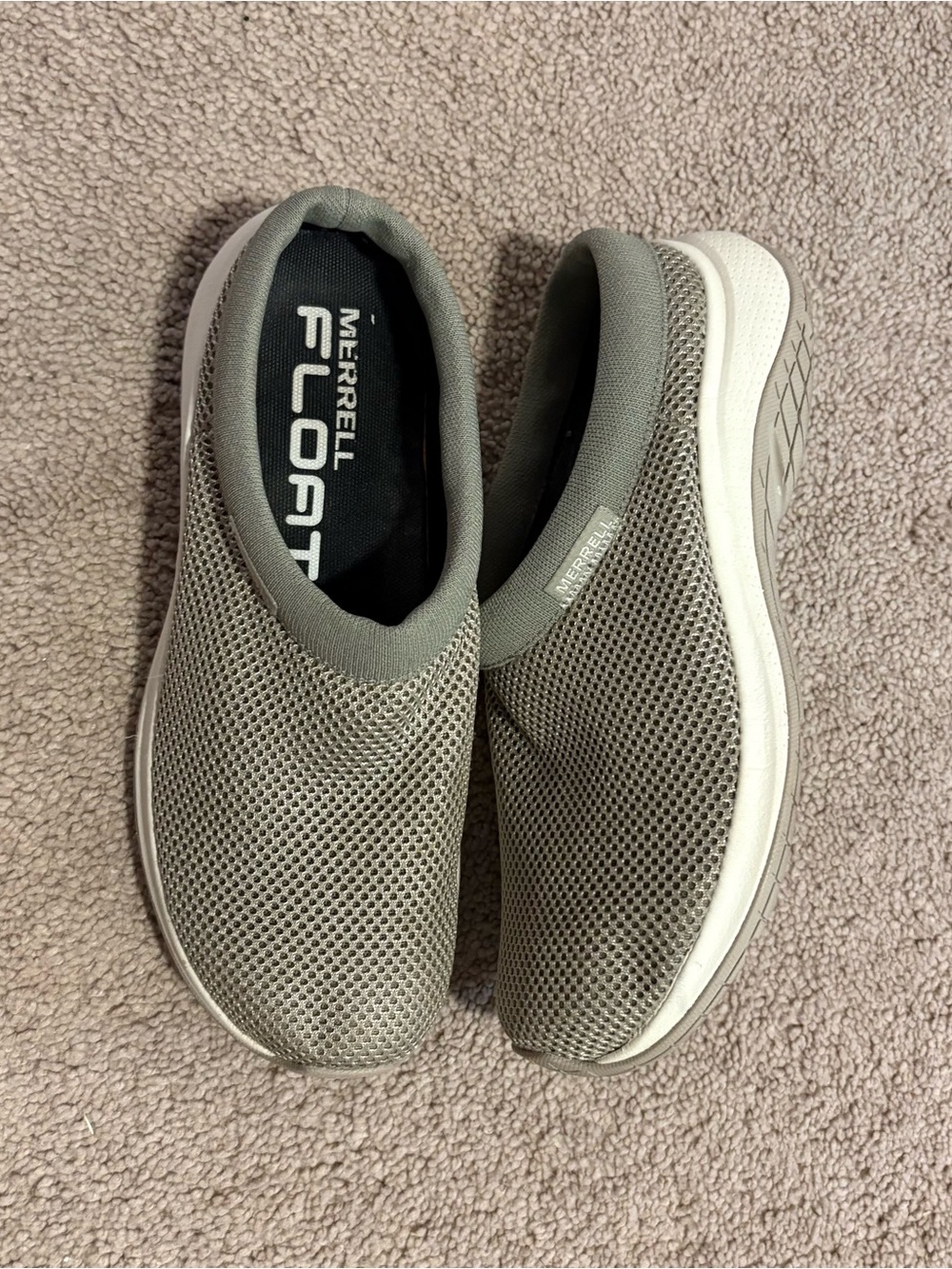 Merrell Women’s Grey Encore Breeze 5 Summer Clogs size 7.5